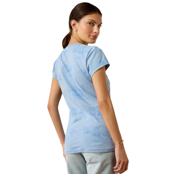 Ariat Women’s Mirage T-Shirt – St Tropez Mirage | Organic Cotton Graphic Tee