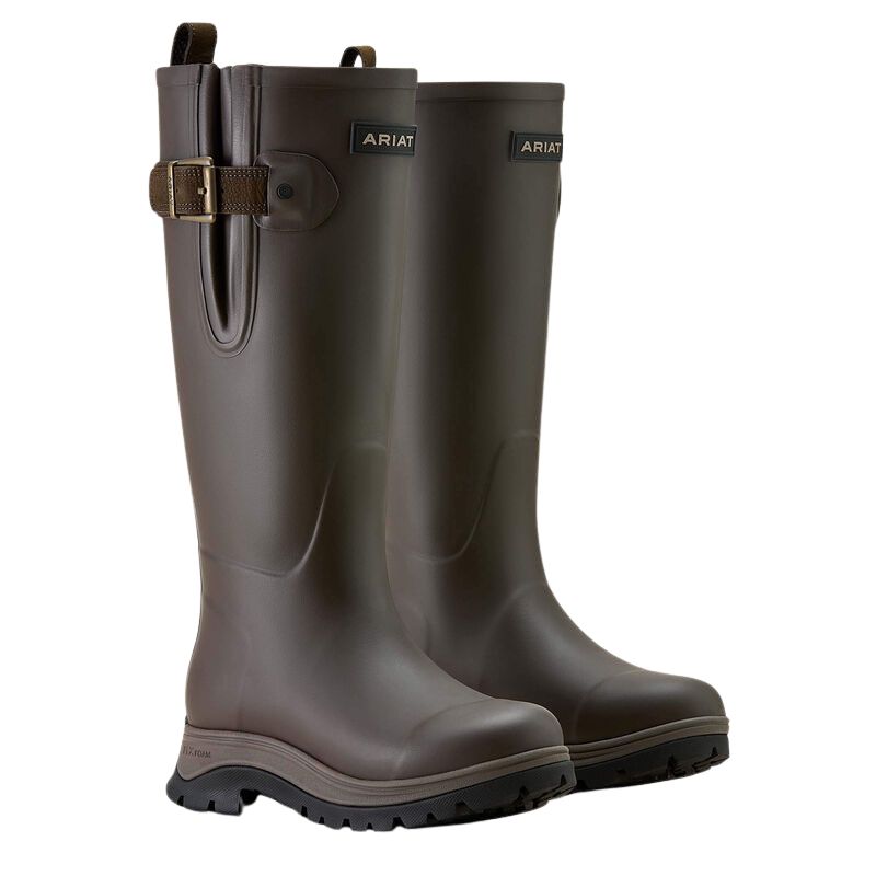 Ariat Women's Woodstock Rubber Boot In Bracken Brown