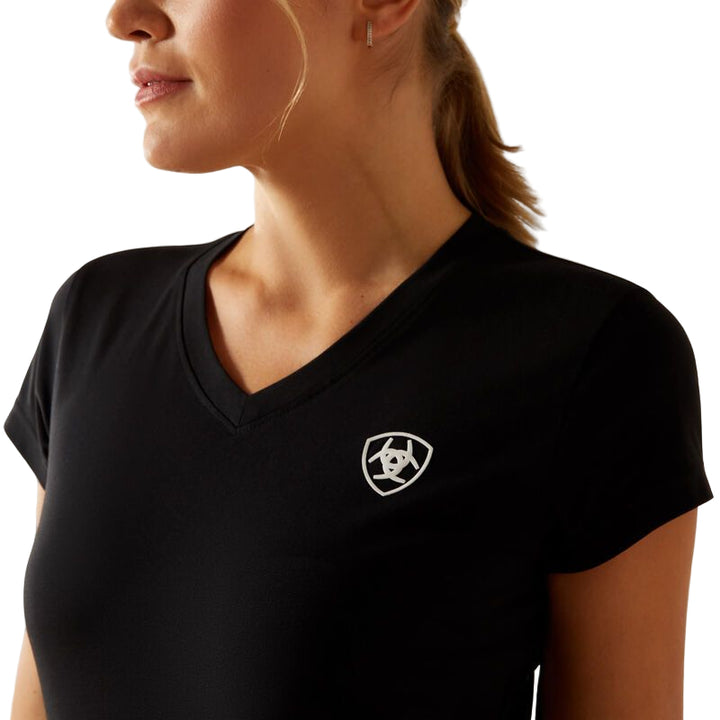 Ariat BV Logo T-Shirt In Black Logo