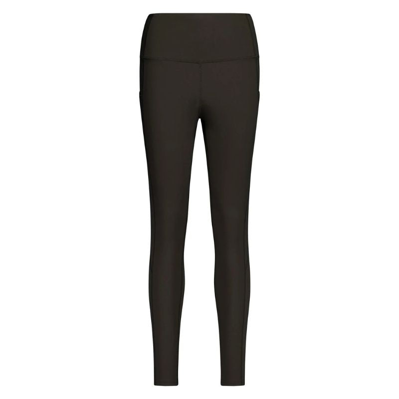 Black leggings on a white background