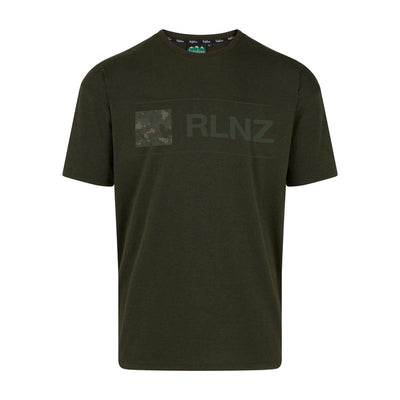 Unisex Basis T-Shirt in Olive Marl