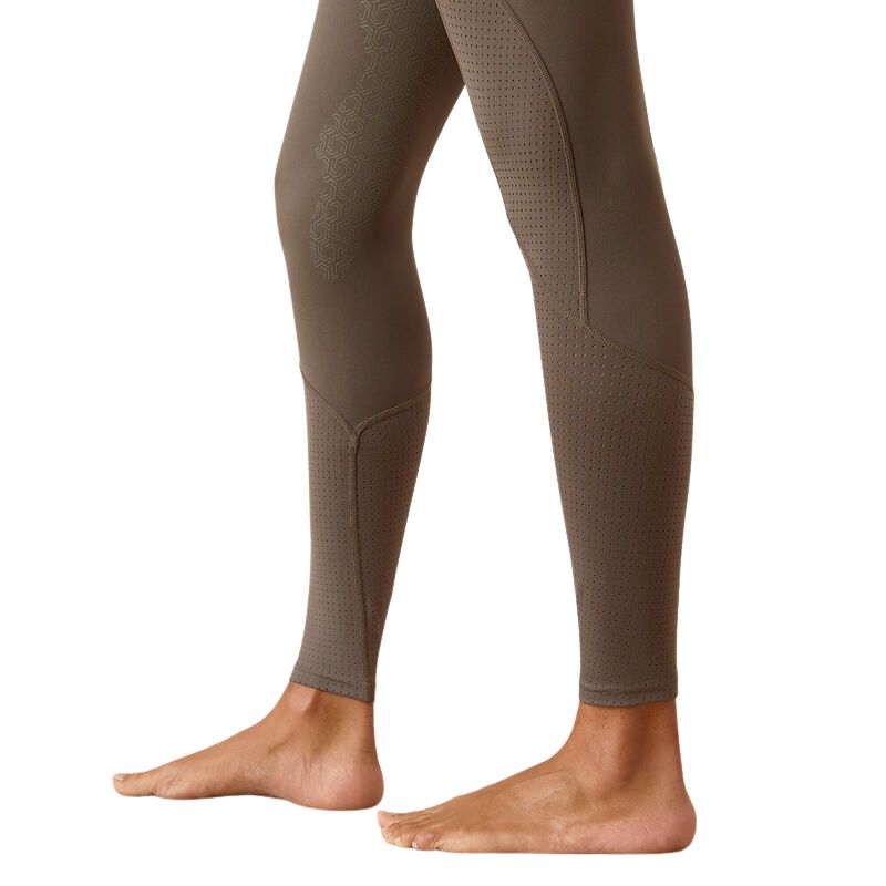 Ariat Breathe Eos Half Grip Tight In Plum Grey - Leg