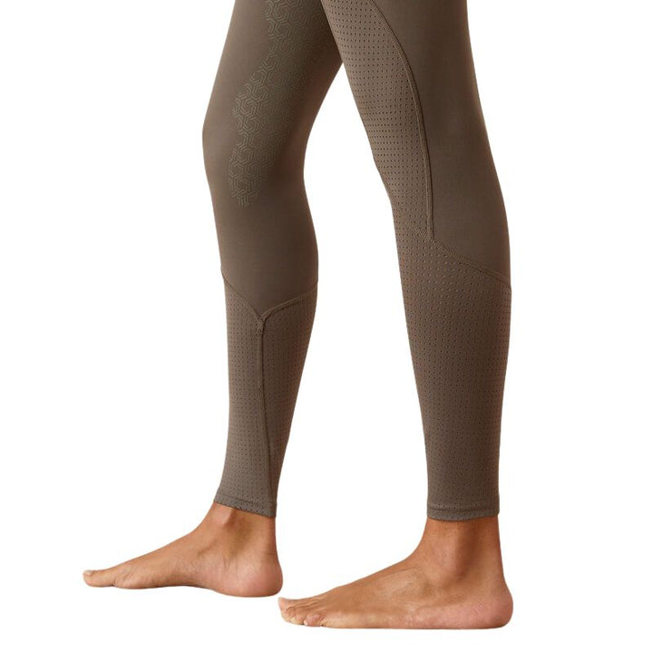 Ariat Breathe Eos Half Grip Tight In Plum Grey - Leg