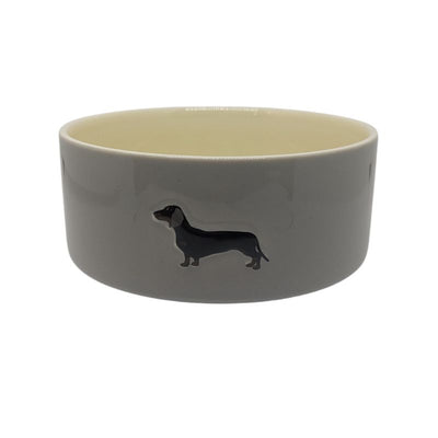 Ceramic dog food bowl by Bailey & Friends