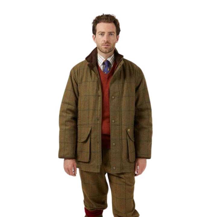 Mens Tweed shooting coat