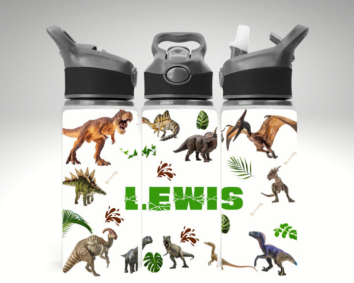 Personalised Dinosaur Water Bottle