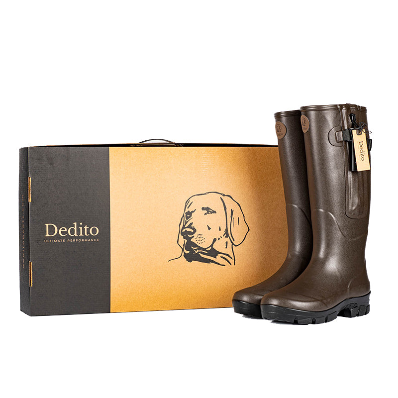 Dedito Wellies in Brown Box