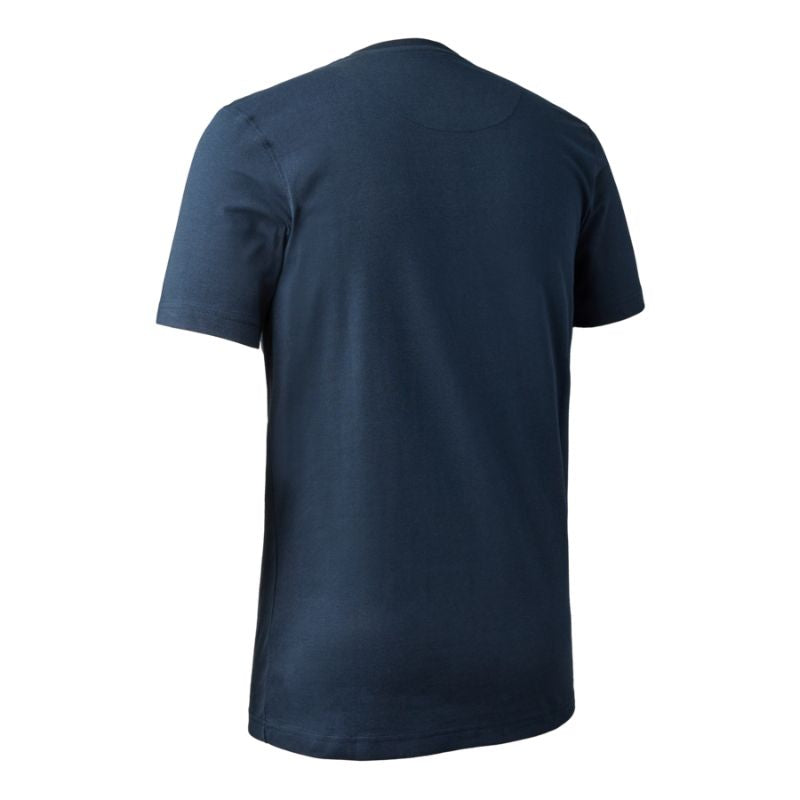 Deerhunter Dark Blue Nolan T-Shirt Back