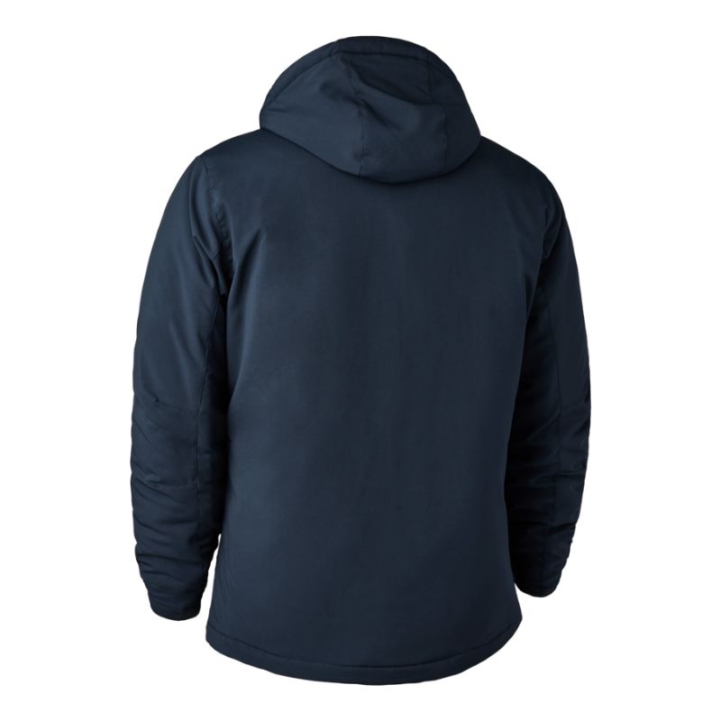 Deerhunter Denver Winter Jacket In Dark Blue Back
