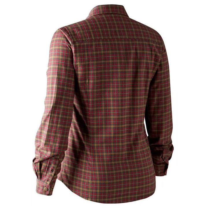 Deerhunter Lady Ava Shirt In Red Check Back
