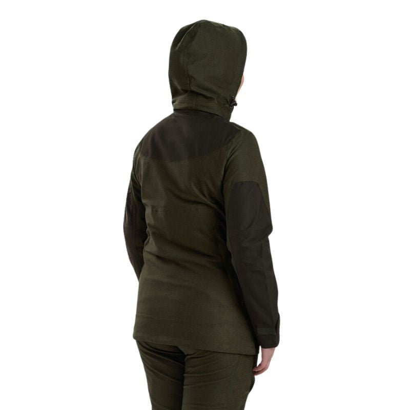 Deerhunter Lady Chasse Fleece Jacket Model Back