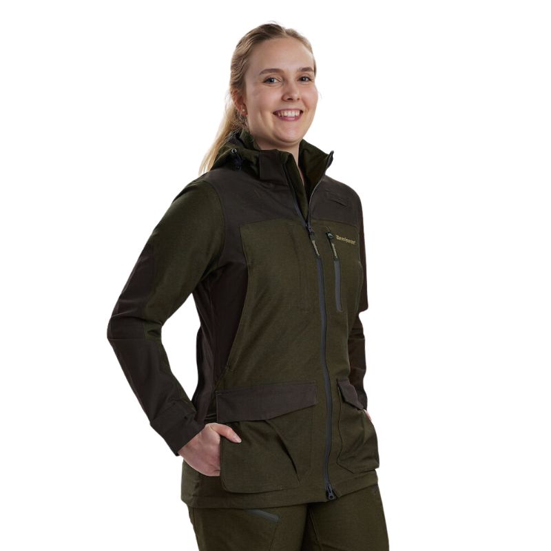 Deerhunter Lady Chasse Fleece Jacket Model Front