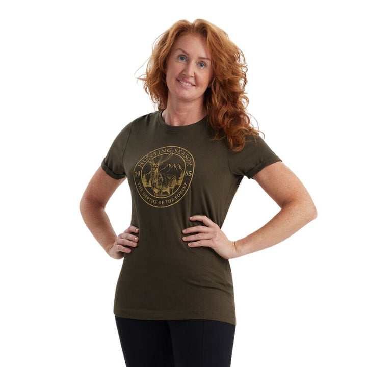 Deerhunter Lady Ella T-Shirt Model Front