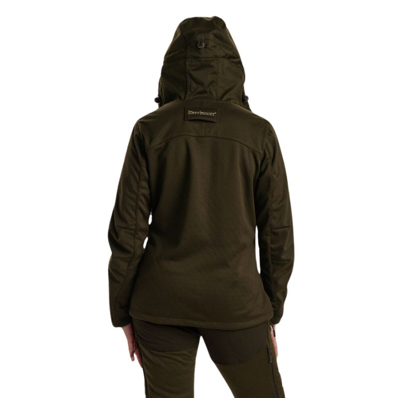 Deerhunter Lady Excape Softshell Jacket Model Back