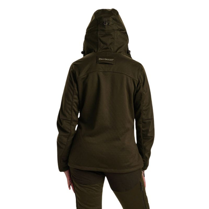Deerhunter Lady Excape Softshell Jacket Model Back