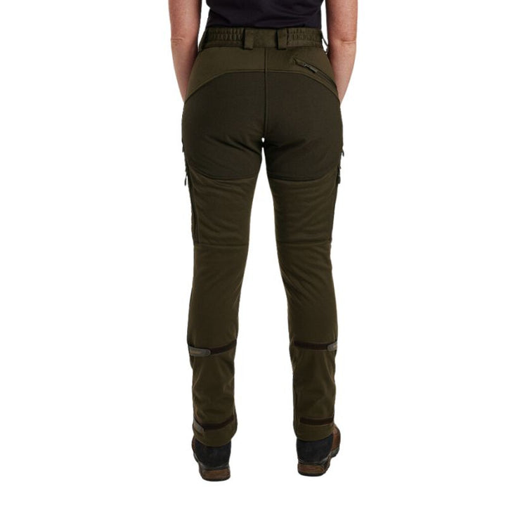 Deerhunter Lady Excape Softshell Trousers Model Back