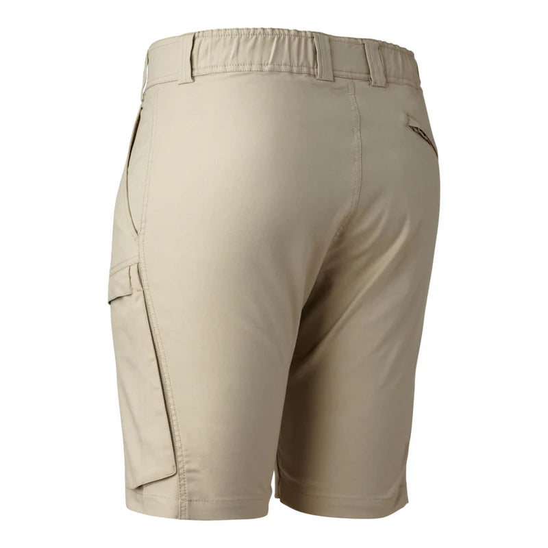 Deerhunter Matobo Shorts in Beige Back