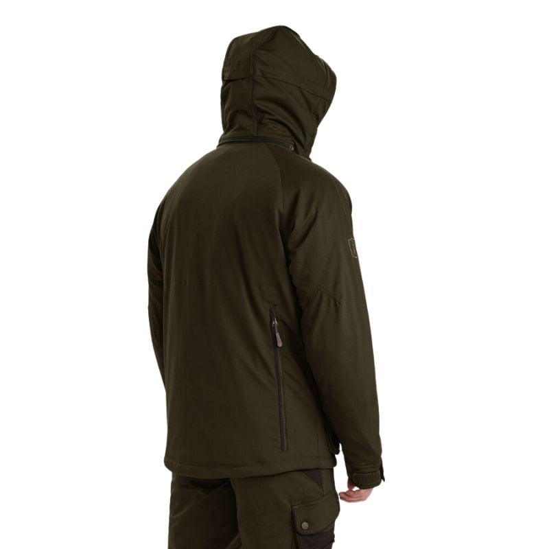 Deerhunter Muflon Jacket in Art Green Model Back