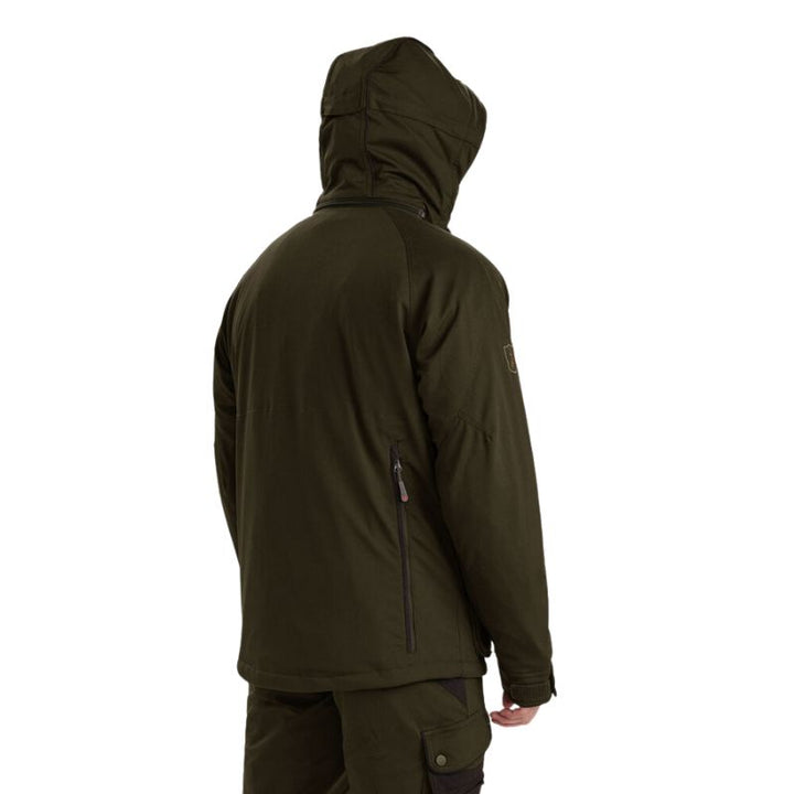 Deerhunter Muflon Jacket in Art Green Model Back