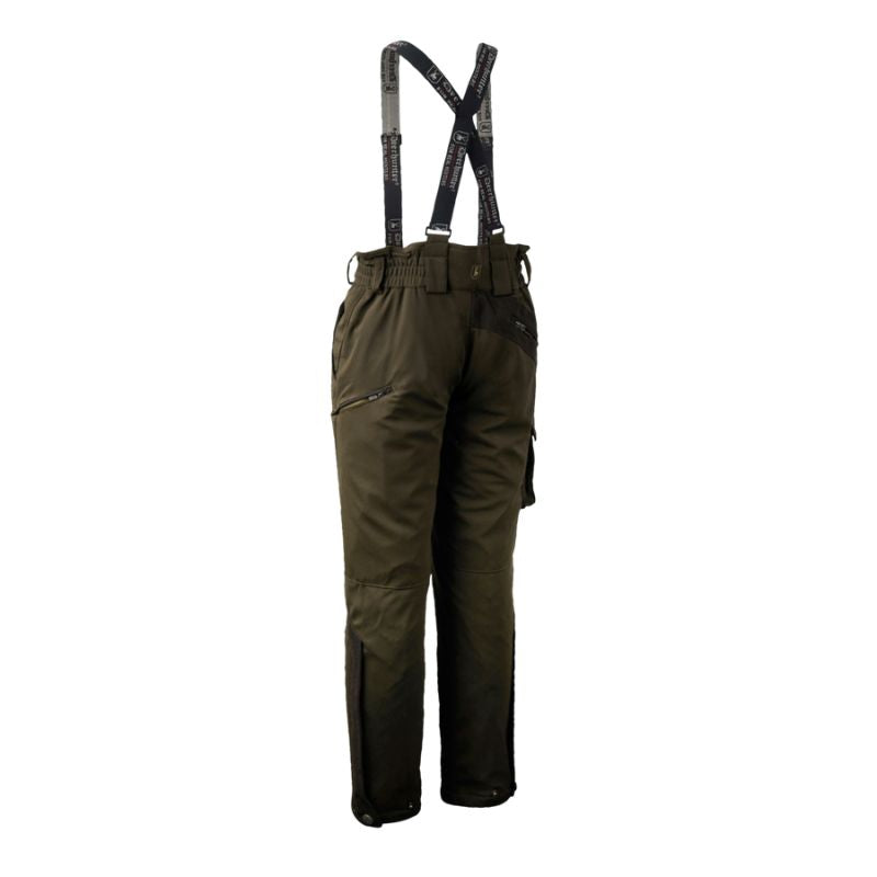 Deerhunter Muflon Trousers in Art Green Back