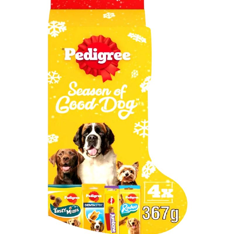 PEDIGREE CHRISTMAS SELECTION STOCKING