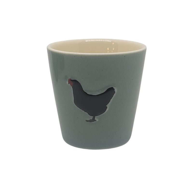 Farm Animal Egg Cups Set Cock