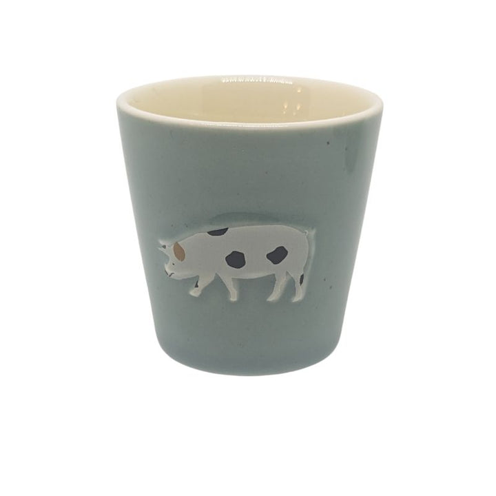 Farm Animal Egg Cups Set Pig