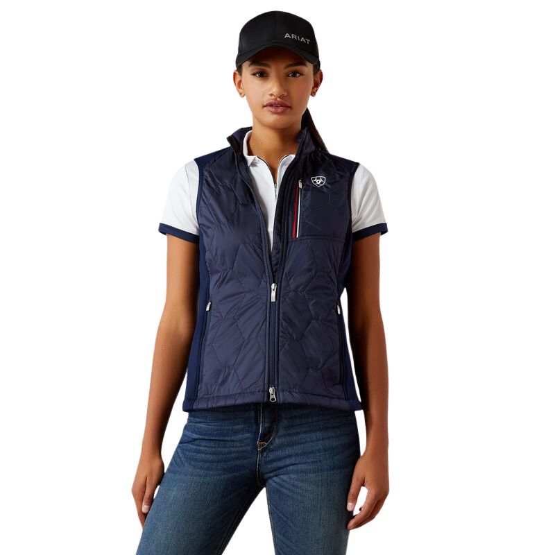 Ariat Fusion Insulated Gilet In Navy