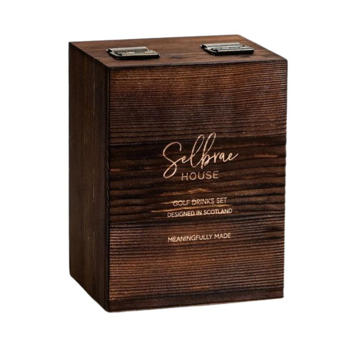 Selbrae House Golf Drink Set Boxed
