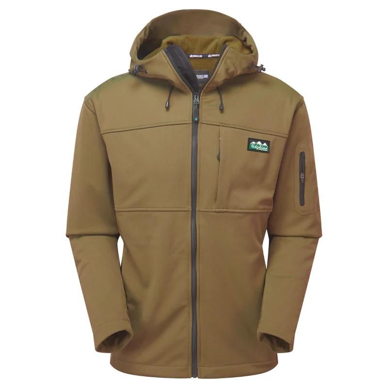 Ridgeline Men's Gradient Jacket In Faded Teak