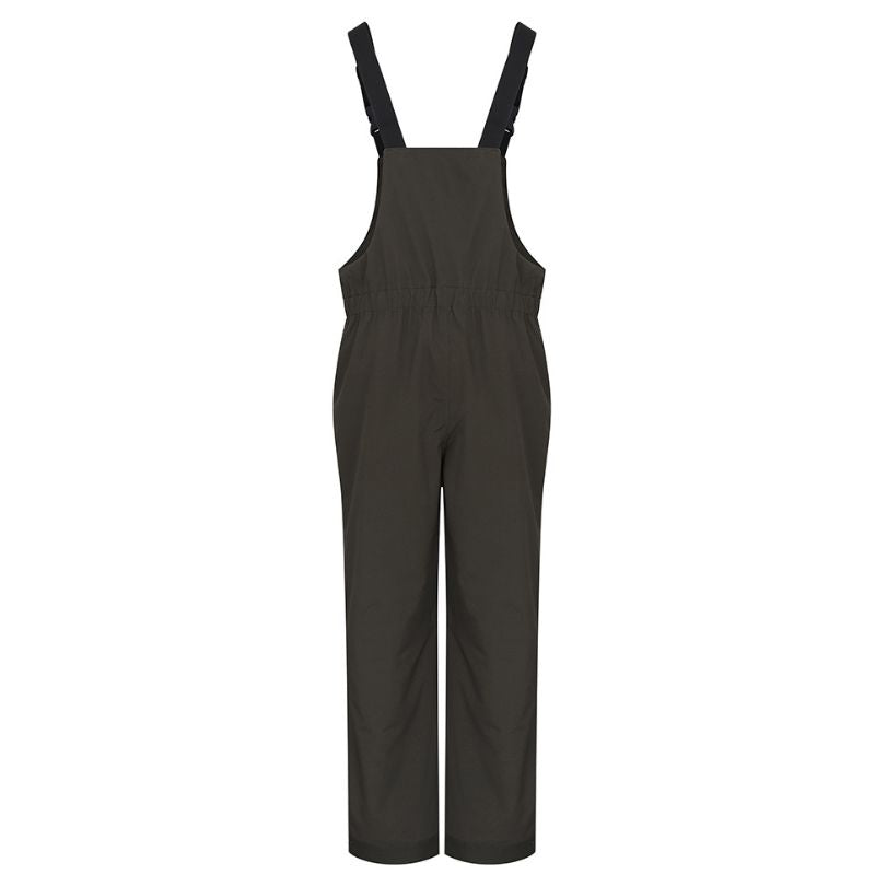 Hoggs Of Fife Green King II Thermal Bib & Brace In Green - Back