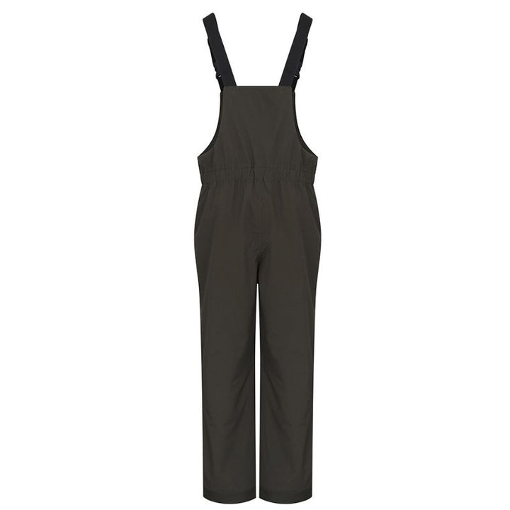 Hoggs Of Fife Green King II Thermal Bib & Brace In Green - Back
