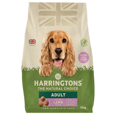 Harringtons Complete Dry Dog Food Rich in Lamb & Rice 15kg