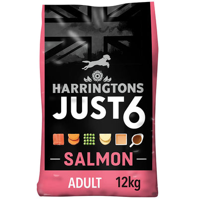 Harringtons Just 6 Adult Salmon 12kg