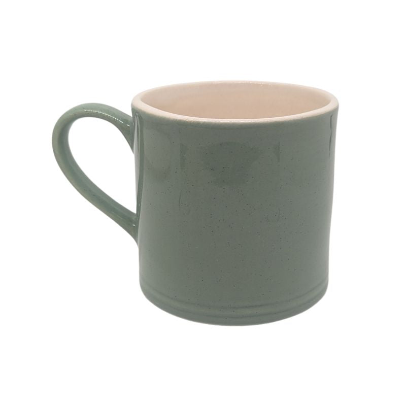 Hen Mug 250ml in Green by Bailey & Friends Back