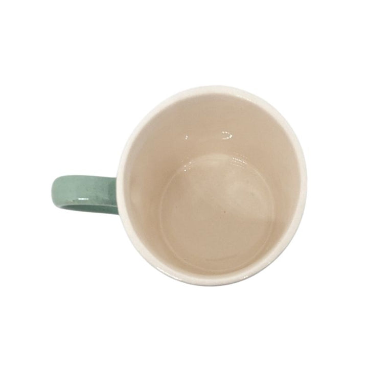 Hen Mug 250ml in Green by Bailey & Friends Top