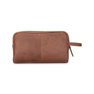 Hoggs Of Fife Monarch Leather Wash Bag Back