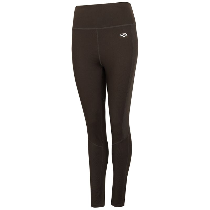Hoggs Of Fife Skye Ladies Active Thermal Leggings In Forest Green