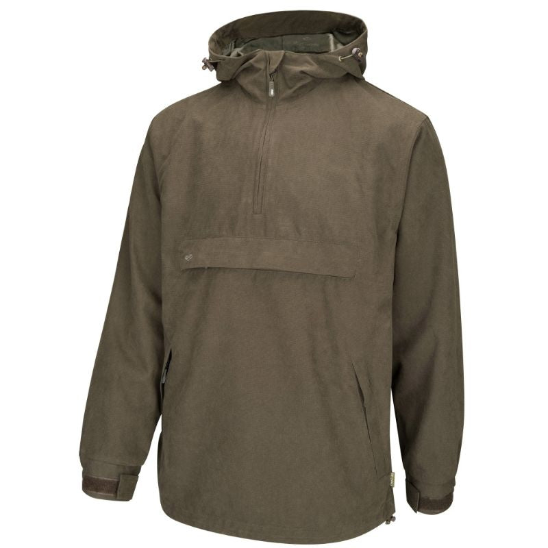 Hoggs Of Fife Struther Smock Field Jacket In Dark Green