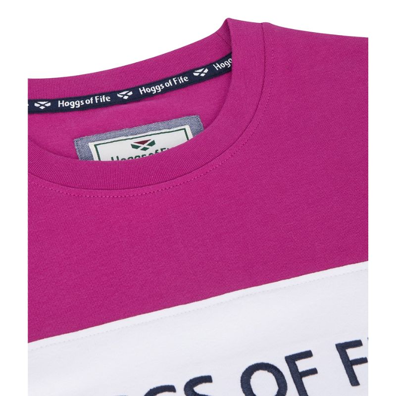 Hoggs Darcie Colour Block T-Shirt - Logo