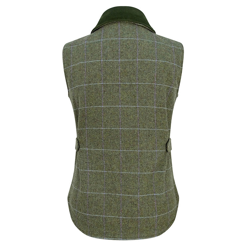 Hoggs of Fife Albany Lambswool Waistcoat Back