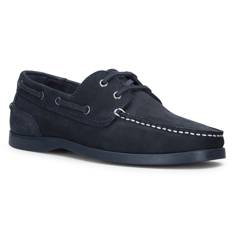 Hoggs of Fife Mull Deck Shoe in Midnight Navy