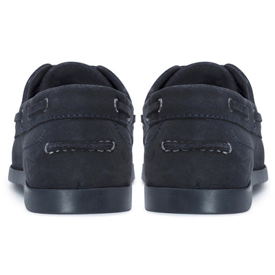Hoggs of Fife Mull Deck Shoe in Midnight Navy Back
