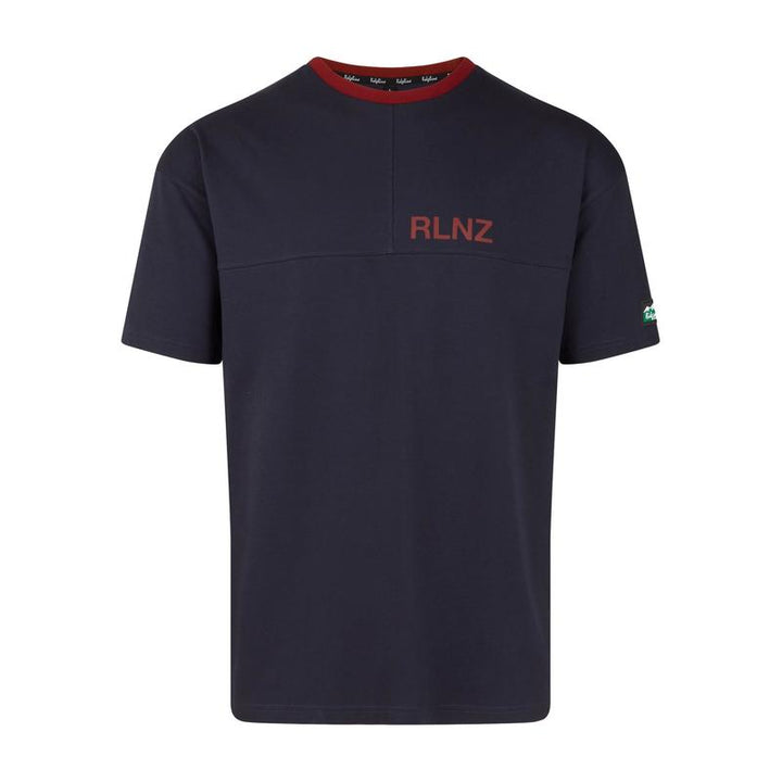 Ridgeline Unisex Hose Down T Shirt In Navy Front