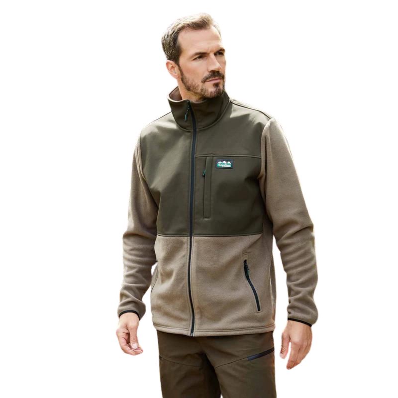 Ridgeline Mens Hybrid Fleece Jacket