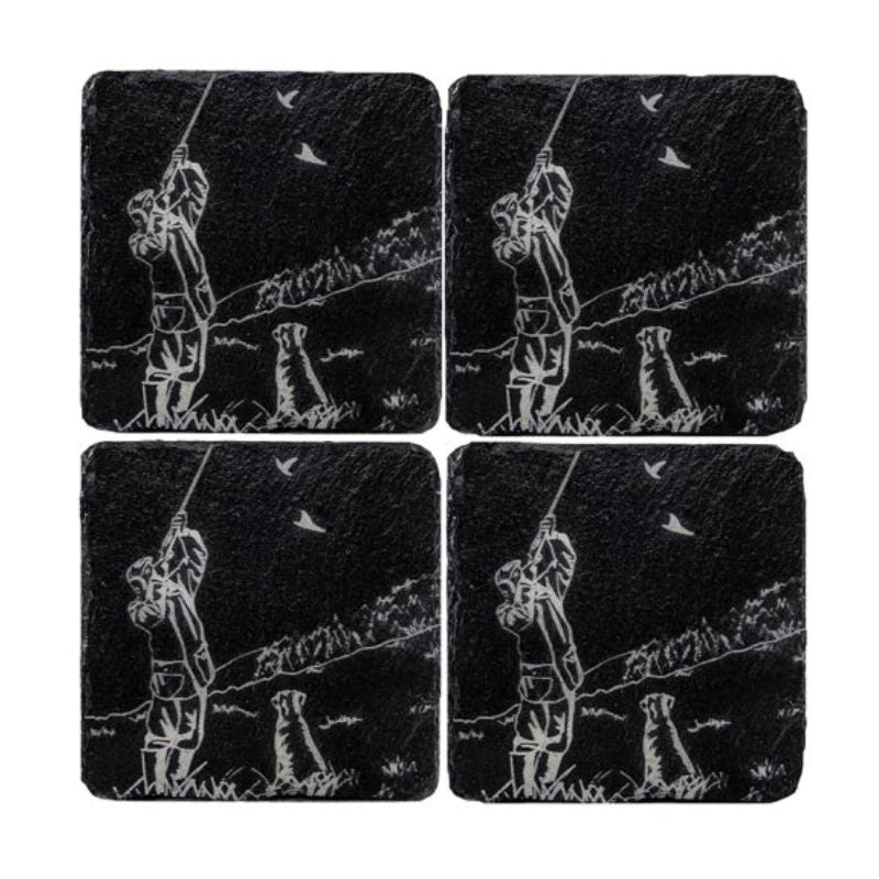 Shooting Slate Coasters 