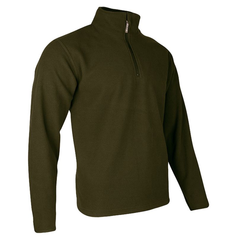 Jack Pyke Country Fleece Top Dark Olive