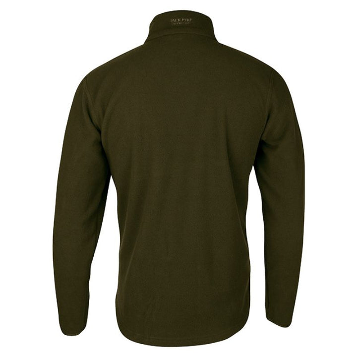 Jack Pyke Country Fleece Top Dark Olive - Rear