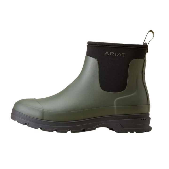 Ariat Kelmarsh Shortie Rubber Boot In Dark Olive