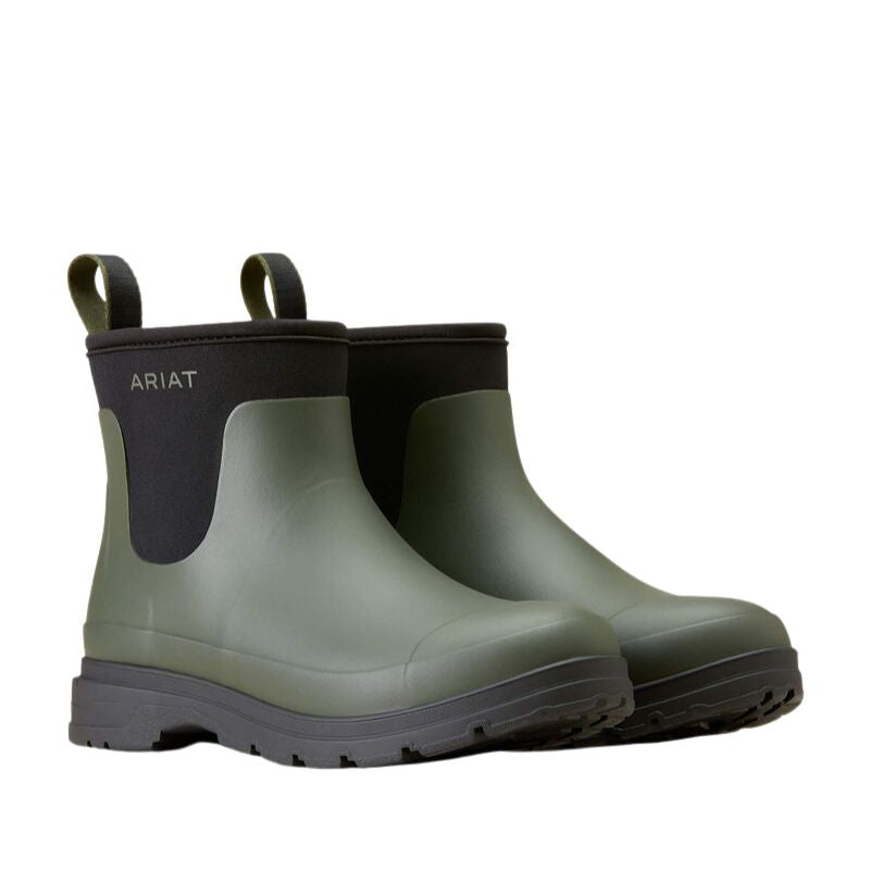 Ariat Kelmarsh Shortie Rubber Boot Dark Olive